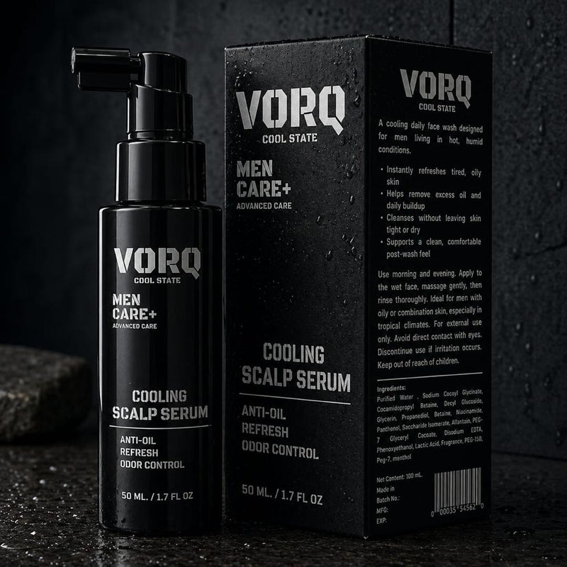 VORQ. Anti oil cooling scalp serum