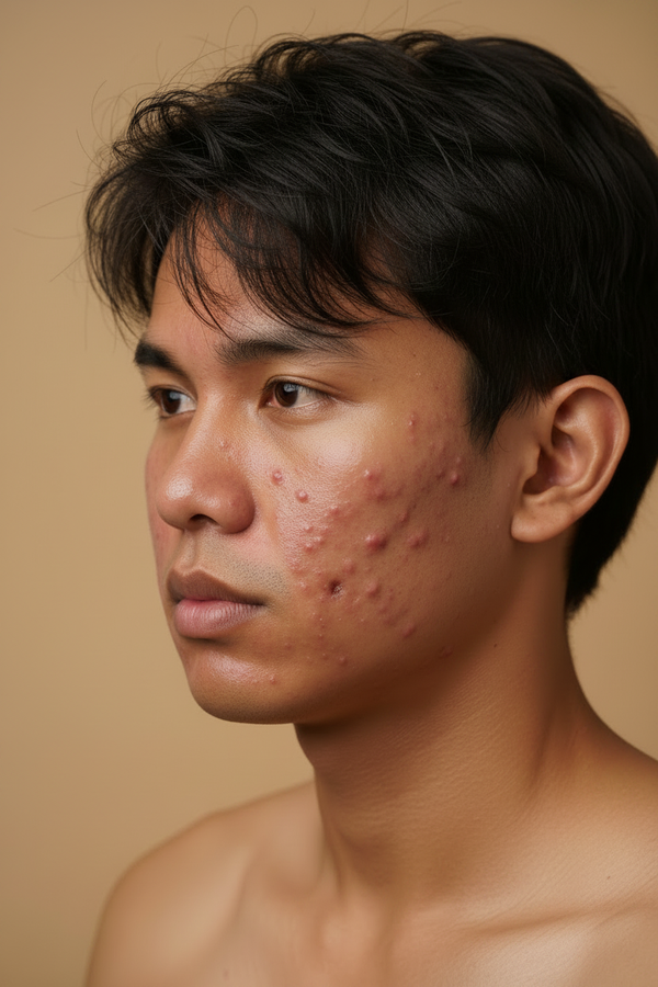 Before - Severe Acne